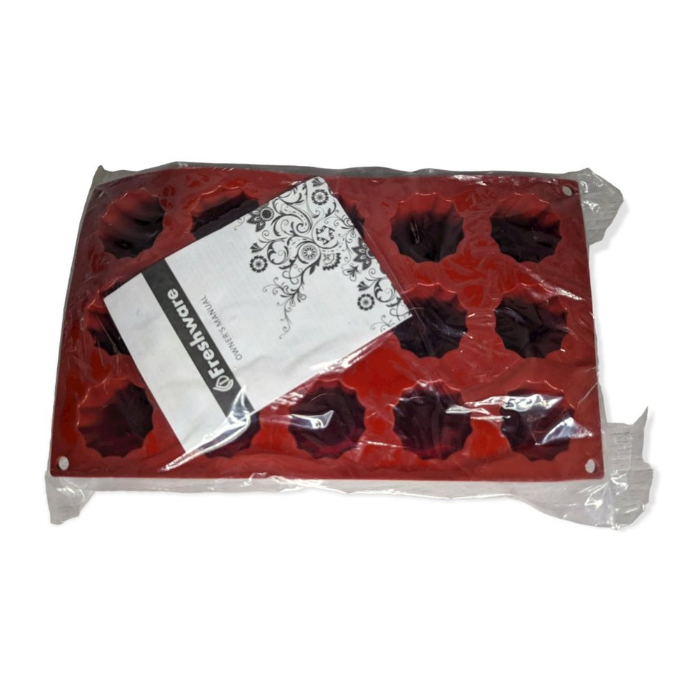 Freshware Sealed Silicone Chocolate Cups Mold